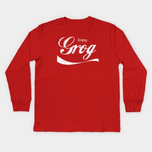 Enjoy Grog Kids Long Sleeve T-Shirt